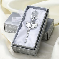 Guest Wedding Girlfriend Rose Gifts Rod Flower For Crystal Gift Day