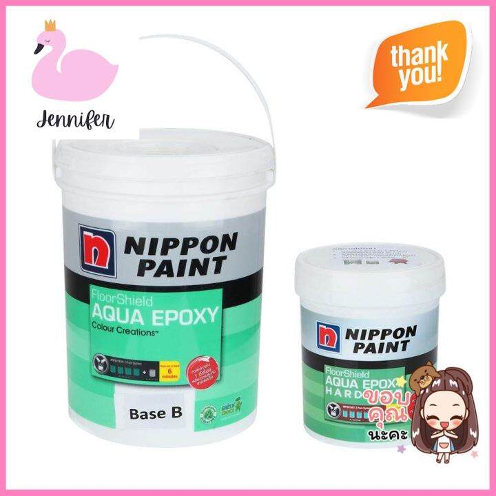 สีอีพ๊อกซี่ NIPPON PAINT Base B สูตรน้ำ 5LNIPPON PAINT Aqua Epoxy Base