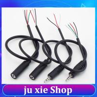 JuXie store Audio Repair Cable Adapter 2.5mm Male Female Plug Mono 3pole 4pole stereo audio wire Connector Cable Extension DIY