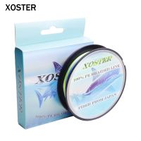 [HOT LIAXLLWISAAZH 534] XOSTER 12/9เส้นสายการประมงถัก Length100m เส้นผ่าศูนย์กลาง: 0.128มิลลิเมตร0.47มิลลิเมตรญี่ปุ่น PE ถักสายการประมงลอย7.8 60กิโลกรัม