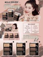 ⚡FLASH SALE⚡♡พร้อมส่ง์ MILA COLOR PRIMER 3 COLOR EYEBROW PALETTE KIT (MC5053)