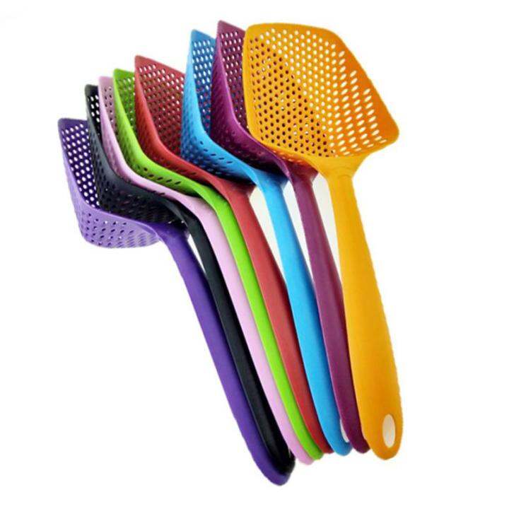 kitchen-nylon-strainer-soup-spoon-ladle-anti-scald-skimmer-strainer-fry-food-mesh-portable-filter-home-kitchen-cooking-shovels