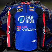 เสื้อแขนยาว MotoGP American Racing Academy เสื้อโมโตจีพี ทีม อเมริกัน เรซซิ่ง อคาเดมี่ #MG0076 รุ่น คาเมรอน โบเบียร์#6 ไซส์ S-5XL