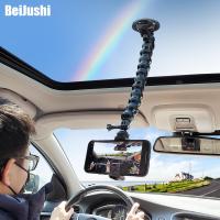 ◘⊕✽ Mobile Phone Gopro Car Suction Cup Holder Hero 11/10/9/8/7 Action Camera Smart Phone Shooting Window Glass Flexible Bracket