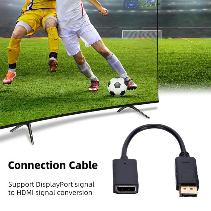 dp-สายแปลง-mini-dp-เป็น-hdmi-อุปกรณ์แปลงสัญญาณที่เข้ากันได้กับ-dp-v1-2การแลกเปลี่ยนแบบร้อนไม่จำเป็นต้องใช้อุปกรณ์แหล่งจ่ายไฟภายนอกสำหรับพีซี