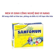 Men vi sinh Bio sanfomum Bổ sung lợi khuẩn đường ruột