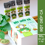 Bột rau diếp cá hữu cơ nguyên chất Dalahouse 60gr công nghệ sấy lạnh đạt