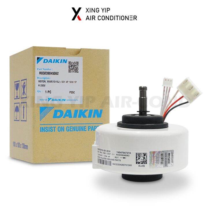 [Original Daikin] Blower Fan Motor For Wall Mounted Air Cond / Indoor