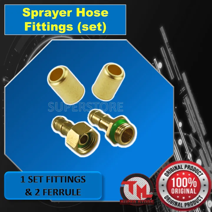 Sprayer Hose Fittings / Ferrule for Power Sprayer • Tm ss Lazada PH