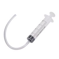 ☄ 1 Piece Syringe 20ml Plastic Dosing Syringe 1ml Graduated With 18cm Flexible Silicone Tube For Feeding Cats Or Dogs