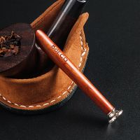 【YF】 Tobacco Smoking Red Wood Stainless Steel Pipe Cleaning Reamers Tamper Tool Pipes Accessories Cleaner