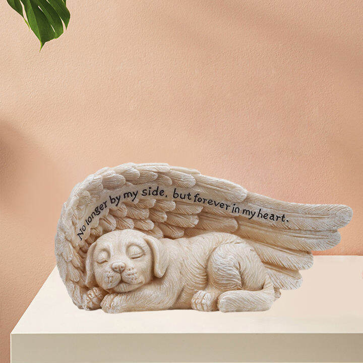 lazaralife-angel-pet-รูปปั้นน่ารัก-sleeping-dog-angel-s-wing-เครื่องประดับสวนแบบเรซิ่น-memorial-tribute-รูปปั้นบ้านห้องนอนห้องนั่งเล่น