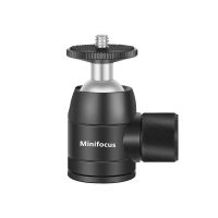 Mini ขาตั้งกล้อง Ball Head Adapter Ballhead Mount Alloy 14หลุมสำหรับกล้อง DSLR กล้องวิดีโอศัพท์มือถือ Monopod Mic Boom Pole