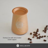 ?โปรเฟี้ยวจัด? Hillkoff : Dosing Can with sieve shaker กระบอกตวงกาแฟพร้อมตะแกรงร่อนผงละเอียด เก็บเงินปลายทาง