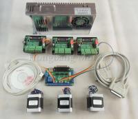 【hot】♨▣✽ Router mach3 3 Axis Kit 3pcs TB6560 driver 5 axis stepper motor controller nema17 1.7A 24V power supply