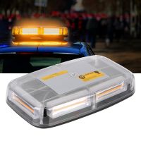 【CW】 Car Strobe Warning Emergency Lamp Roof Flashing COB Ceiling Flasher DC12 24V