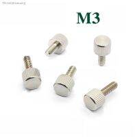 ▣▥❈ GB835 M3 303 Stainless Steel Thumb Screws Knurled Head Manual Adjustment Screws Length 6/8/10/12/14/16/20mm