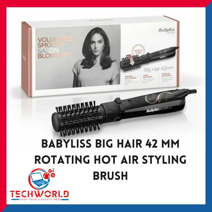 BaByliss Big Hair Rotating Hot Air Styling Brush 42mm/50mm(Local 3 Pin  Plug) | Lazada Singapore