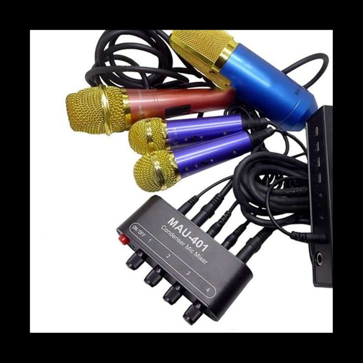 jw-new-audio-mixer-condenser-microphone-four-in-one-amplifier-for-computer-sound-card
