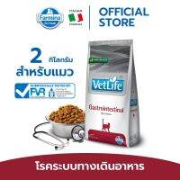 Vet Life เว็ท ไลฟ์ Gastrointestinal For Cat อาหารแมว ประกอบการรักษาโรคความผิดปกติในระบบทางเดินอาหาร 2 kg