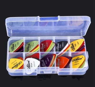：《》{“】= 20/24/30/40/50Pcs Electric Guitar Picks Mix 0.58/0.71/0.81/0.96/1.2/1.5Mm Thickness Boxed Guitar Accessories