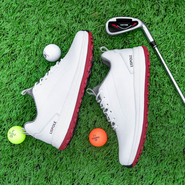 in Stock 2022 NEW Golf Shoes for Men Buckle Breathable Shoes Waterproof