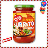 ?HOT DEAL.!! Poco Loco Burrito Sauce 430 g  โพโค โลโค ซอสบูร์ริโต 430 กรัม