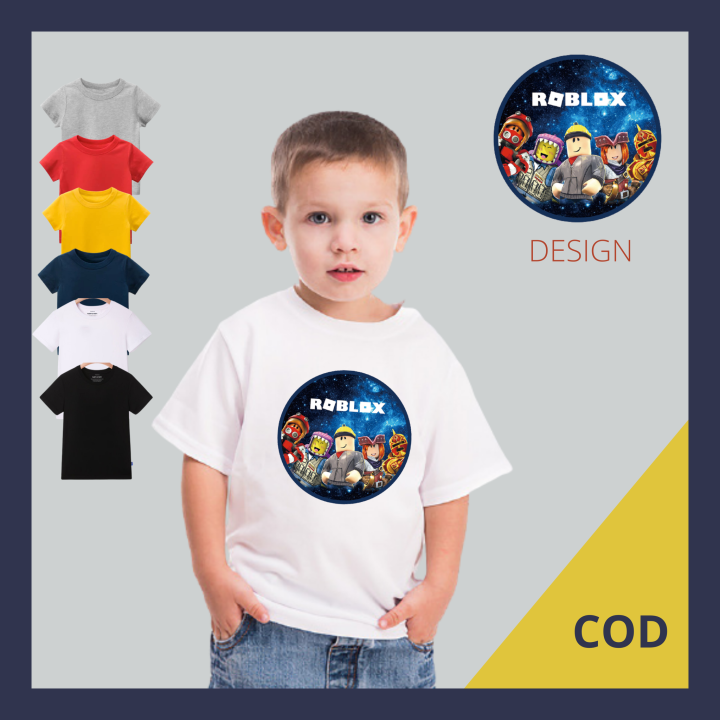 roblox t-shirt for boys kids.roblox shirt round neck..