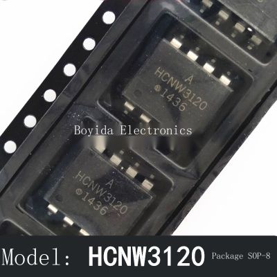 10Pcs HCNW3120-500E SMD-8 Driver Optocoupler HCNW3120 SOP-8 Patch