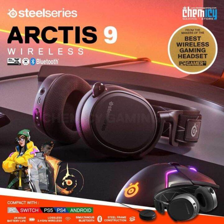 Steelseries Arctis 9 Wireless Gaming Headset | Lazada Indonesia