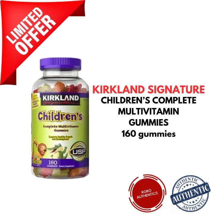 Kirkland Signature Children's Complete Multivitamin, 160 Gummies EXPIRY