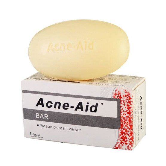 acne-aid-bar-แอคเน่-เอด-บาร์-ขนาด-100-กรัม-สบู่ล้างหน้าทำความสะอาดผิวหน้ามัน-และลดโอกาสการเป็นสิว