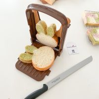 [พร้อมส่ง] แท่นตัดขนมปัง Unopan ปรับความหนา บางได้ถึง 3 ระดับ Toast Slicer