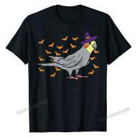 Cockatiel Bird Witch Hat Halloween 2020 Animal Lover Gift T-Shirt Cotton T Shirt Casual New Design Hip Hop T Shirts