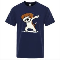 Hop Cool Dog Hop Printed Mens T Shirts Sxxxl Clothing Loose Breathable Tshirt Man Tee Gildan