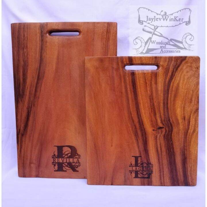 COD Big Personalized Wooden Cutting Board 12x14 12x18 Lazada PH