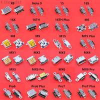 Cltgxdd 1PCS Micro USB Jack For Meizu X8 15 16S 16X 16TH MX1 MX2 MX3 MX4 MX5 MX6 Pro 6 7Plus Charging Port Connector Socket Plug Electrical Connectors