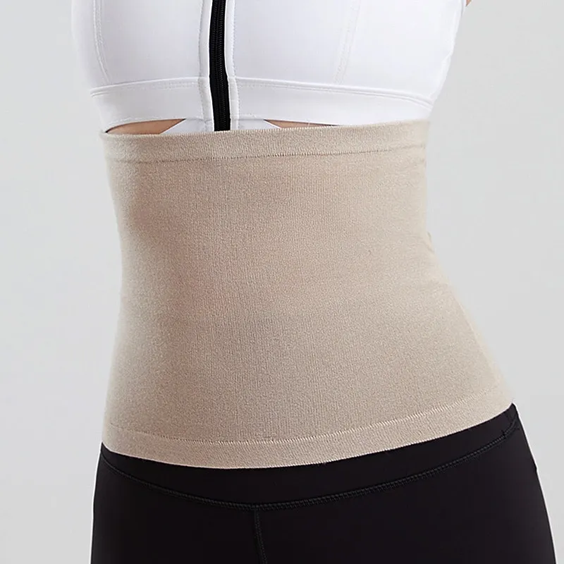 Women's Postpartum Waist Trainer Belt Body Shaper Belly Wrap Compression  Band