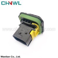 1-50 sets 7pin auto car electrical waterproof plug auto female wire harness connector 1-1670214-1 Electrical Connectors