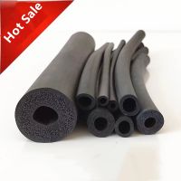 Length 1M to 3M Opencell Silicone Rubber Foam Tube Hollow Hose Solid Silicone Foam Strip Epdm Rubber Strip EPDM Foaming Strip