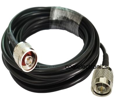 【YF】 N male to Plug Male Connector RF Coaxial Extension Cable LMR195 50ohm 50cm 1m 2m 3m 5m 10m 15m 20m 30m