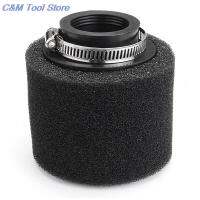 【YY】Black 35mm Cleaner Straight Neck Motorcycle Sponge Air Filter