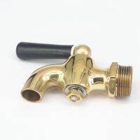 3/4 quot; BSP Male Thread Connection big-Type Hot water tap antique brass one handle faucet cock For tea-furnace water boiler