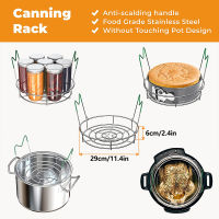 Canning Supplies Starter Kit 7PCS Canning Tools Set With Stainless Steel Rack Wide Mouth Funnel Jar Lifter Kitchen Accessories