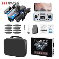 HIMISS RC โดรนจีพีเอส K911SE พร้อมกล้อง4K มืออาชีพ360 ° โดรนพับเก็บได้เซ็นเซอร์หลีกเลี่ยงอุปสรรคด้วยมอเตอร์ไร้แปรงถ่าน RC ระยะทาง1200เมตร