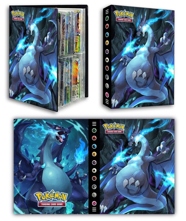 anime-240pcs-pokemon-cards-kawaii-album-books-game-charizard-pikachu-anime-toys-collection-card-pack-collection-booklet-kids-toy