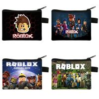 เกมยอดนิยม Robloxs ซิปกระเป๋าสตางค์กระเป๋าใส่เหรียญกระเป๋าสตางค์สั้นแฟชั่นกระเป๋าเก็บของพวงกุญแจกระเป๋าใส่เหรียญจี้กระเป๋าใส่บัตรนักเรียนสำหรับของขวัญวันเกิดสำหรับเด็ก