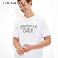 American Eagle Graphic T-Shirt เสื้อยืด ผู้ชาย ลายกราฟฟิค( MGR 016-5035-100) จัดส่ง คอกลม