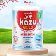 Sữa bột Aiwado KAZU MIỄN DỊCH GOLD 1+ 810g 12-24 tháng - Tinh tuý dưỡng