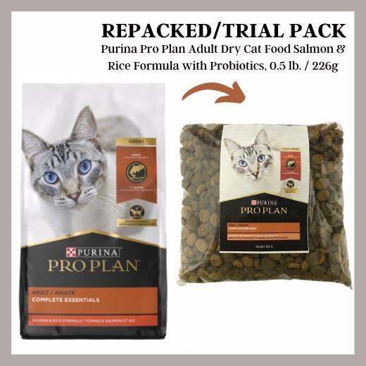 Purina Pro Plan Adult Dry Cat Food Salmon Rice Formula with Probiotics 0.5 lb. / 226g Lazada PH